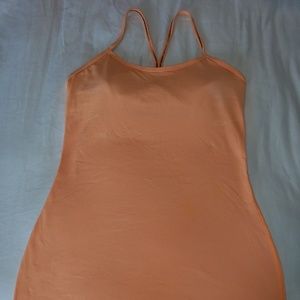 Lululemon Y Tank- Orange size 6